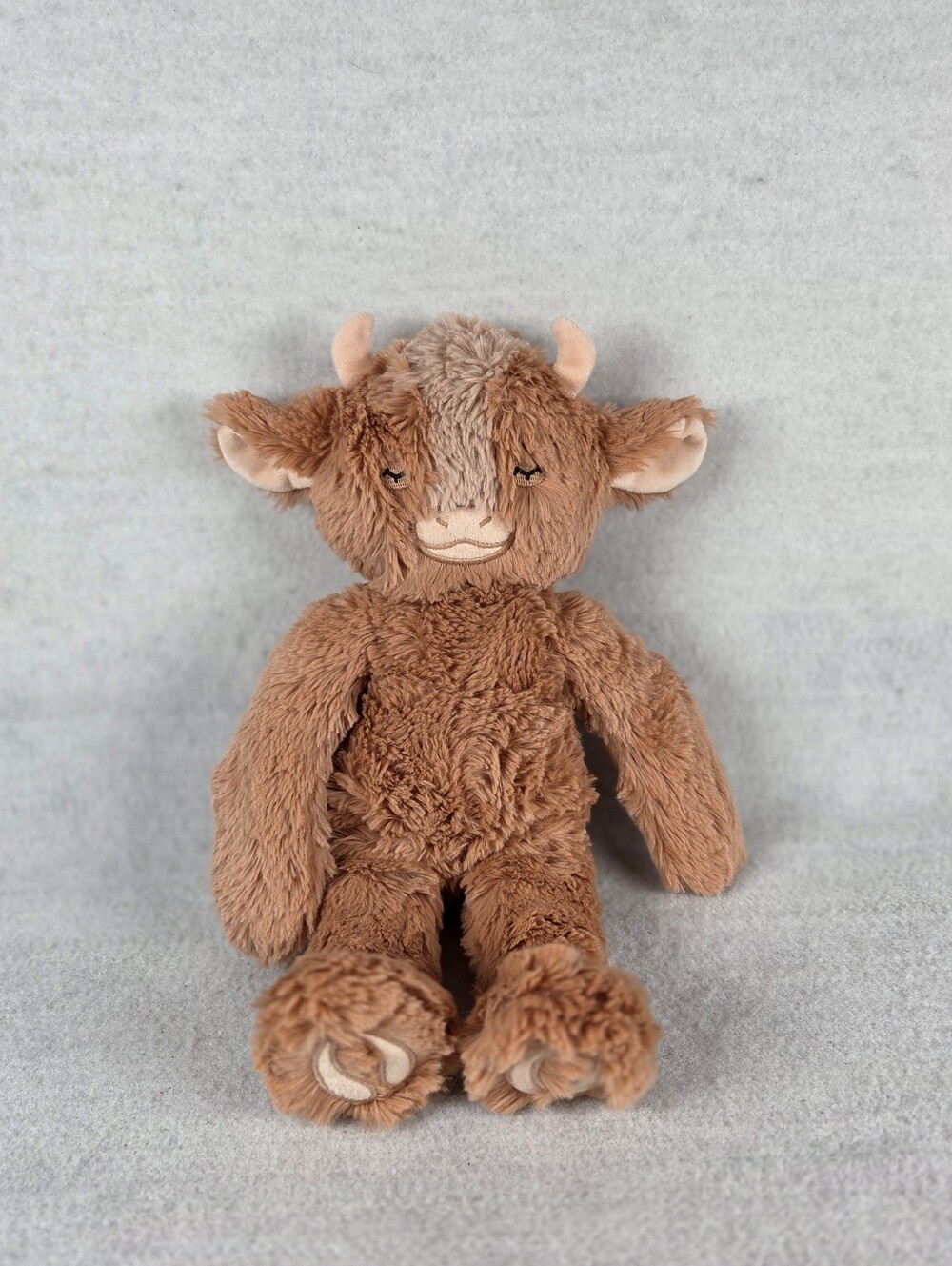 Slumberkins Yak Brown Cow 14" Plush Stuffed Animal Slumber Kin Lovey